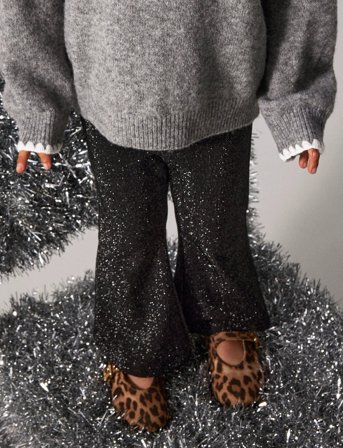 name it Nmfroisin Bootcut Pant - Black - 86