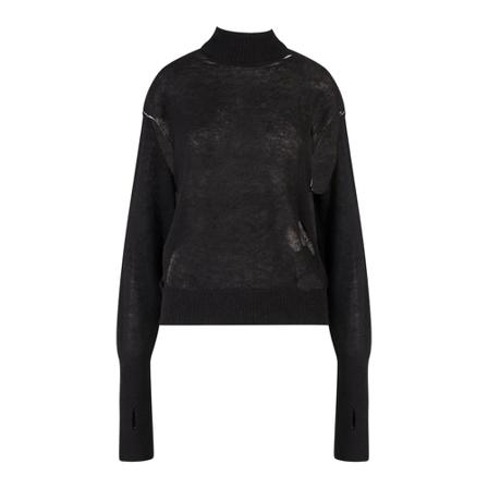 Maison Margiela Strik Sort, Dame Rullekraver