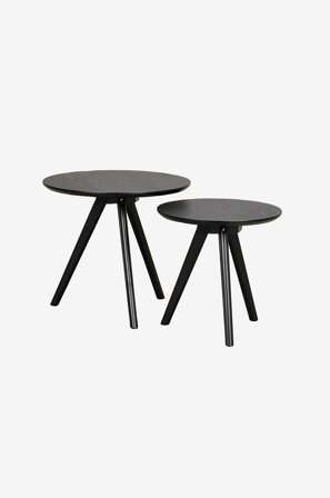 Rowico Home - Yumi Satsbord - Svart - Soffbord - Från Homeroom