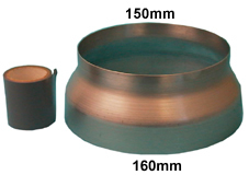 HANESTRÖM Reducering Alu 160/150
