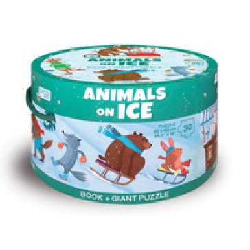 Animals on ice. Ediz. a colori. Con puzzle Matteo Gaule