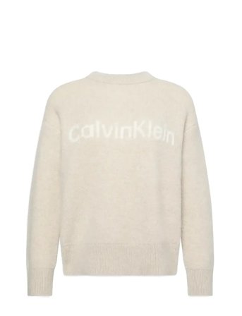 Calvin Klein | Alpaca Logo Sweater | S