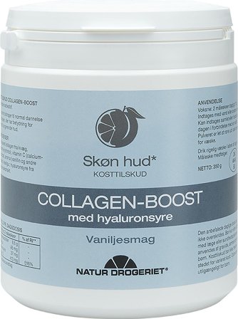 Natur Drogeriet Collagen-Boost vaniljesmag 350 g, Helse & Madvarer, Kollagen, Kollagenpulver