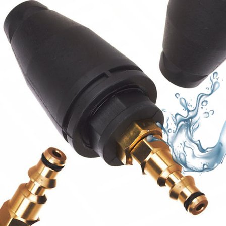 Turbo Munstycke för Högtryckstvätt – Ökat Vattentryck | 150 Bar | Kompatibel med Lavor Vertigo 2, Wave, Predator