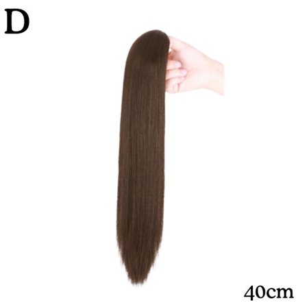 Hiustenpidennys Ponytail Clip-In Aitoa Luonnollista Hiusta_yux