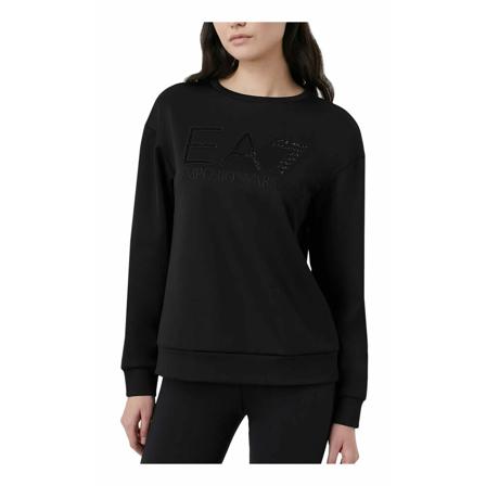 Emporio Armani Ea7, Sweater Zwart, Dames, Maat:S