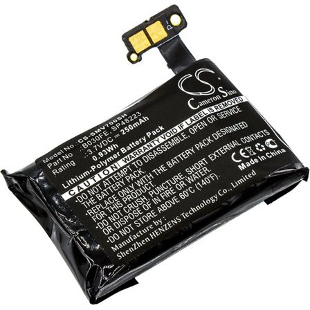 Batteri for smartklokke for Samsung Gear 1, SM-V700