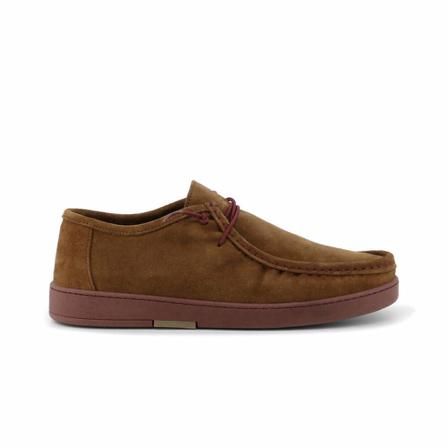 Duca di Morrone, Shoes - Nevio-Cam Bruin, Heren, Maat:41 EU,rubber