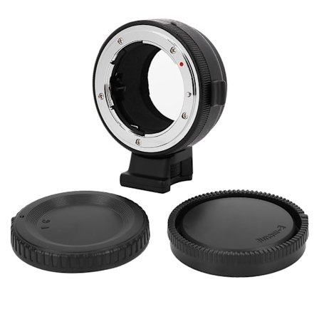 Commlite CM-NF NEX adapterring för Nikon F(G) objektiv till Sony E-fattning kamera A7R2 A9