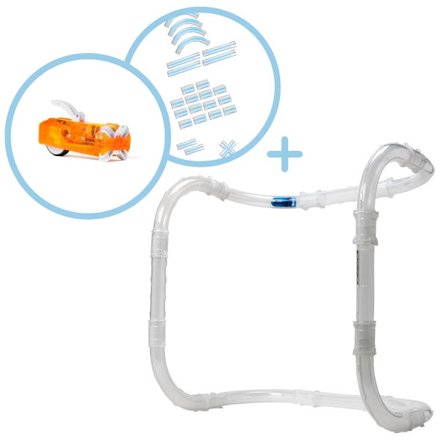 Zoom Tube - Væddeløbsbane værdisæt - Ekstra bil & baneforlængelse