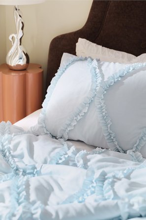 Staycation - Putetrekk Adorable - Blå - Pynteputer & putetrekk - 50X60 - Fra Homeroom