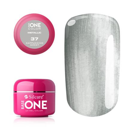 Base One - Metallic - Cappuccino Sweet 5g Uv-gel Grå