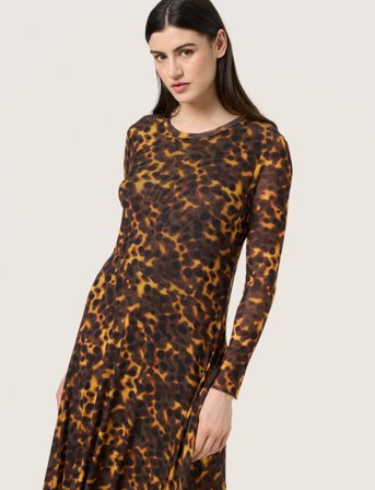 Soaked in Luxury Slkerrie Arine Dress - Brown - M