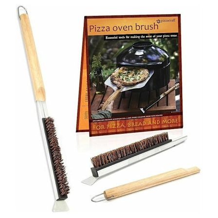 Pizzaovn rengøringsbørste, pizzasten rengøringsbørste, palmefiberbørster for at forhindre ridser, rengøringsværktøjer,GU.B/god