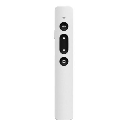 Punainen osoitinlaite esityksiin, USB-ladattava esityskaukosäädin, 2,4 GHz, langaton kaukosäädin White 0.06