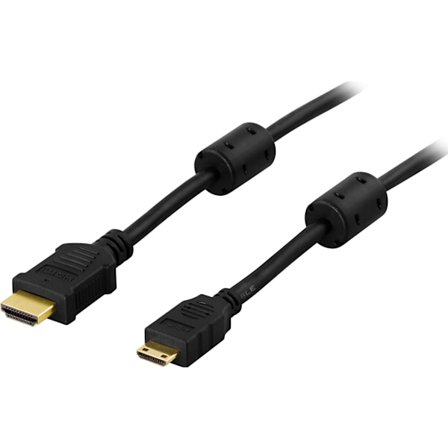 HDMI cable, HDMI High Speed with Ethernet, 4K, 3m, black
