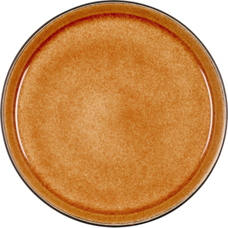 BITZ TALLERKEN GASTRO SVART OG AMBER 21CM