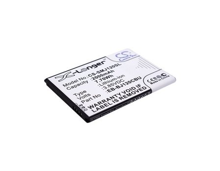 Batteri for SmartPhone, Mobil for Samsung Galaxy J1 6, SM-J120F/DS og andre.