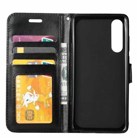 Xperia 5 IV Wallet Case PU-læder 4-LOMMES