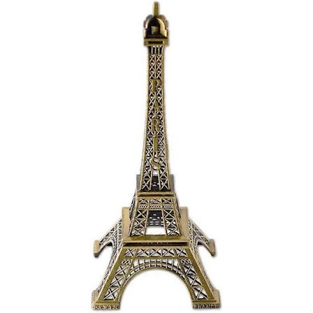 Eiffeltornsmodell - 32 cm Eiffeltornet Metallstaty Eiffeltornsfigur för Souvenirer