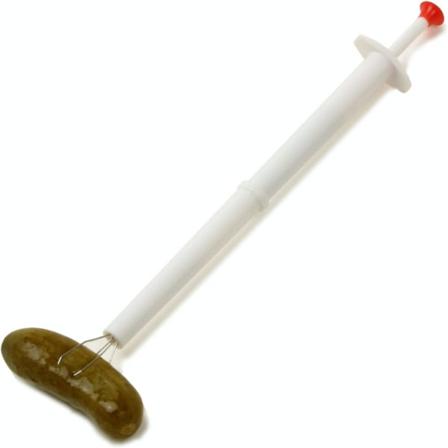 Rostfritt stål och plast Deluxe Pickle Pincher, 8 tum,