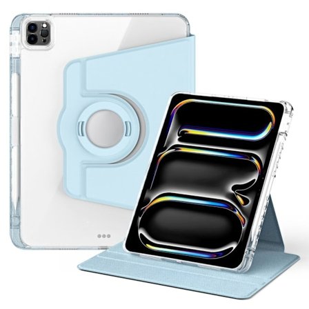 iPad Pro 11" 2024 Fodral med stativ - Blå