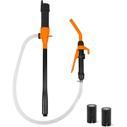 Bærbar Batteri Brændstofpumpe Batteri Overførselspumpe op til 9,5 liter Vand- og Brændstofoverførselspumpe