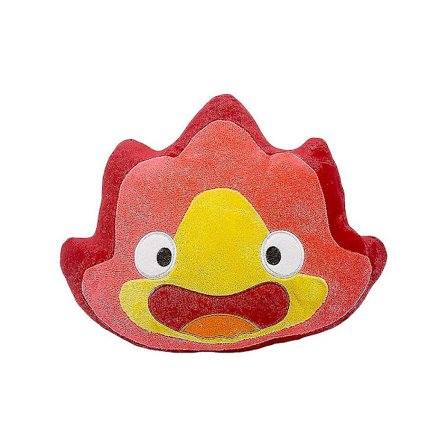 Calcifer Plussjeleketøy Moving Castle Søt Plussjdukke Sofa Myk Stoffdyrdukke For