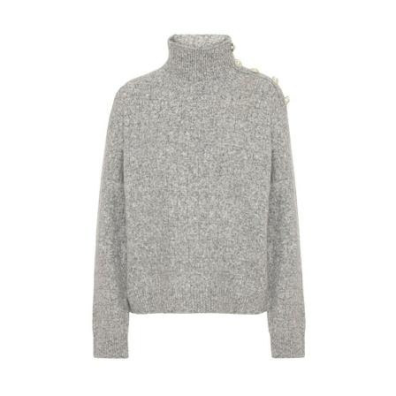 Custommade, Turtlenecks Grijs, Dames, Maat:S,Polyamide