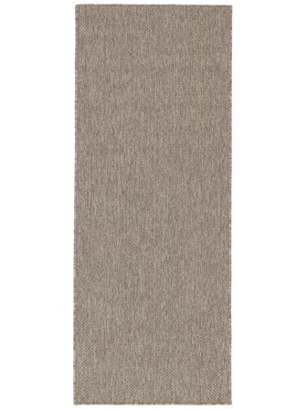 Clio Indoor/Outdoor Rug Washable 80X200 Small Brown Runner