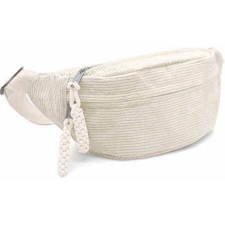 Crossbody Panny Pack Corduroy Sling Bag Casual Chest Bags Multi Zip Pockets Med Justerbara Axelremmar För Kvinnor Och Män