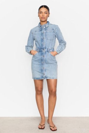 CAMILLA PIHL - Lucienne Dress - Light Blue Size44