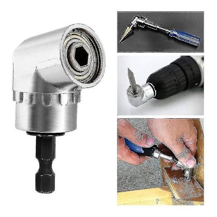 90 Asteen Ruuvivarauskärjen Kuusiokololiitäntä Kulma-asentaja Säädettävä Poranterä Käyttötyökalut