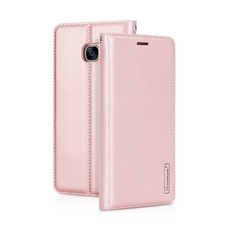 Elegant Fodral Med Plånbok Av Hanman - Samsung Galaxy S7 Svart