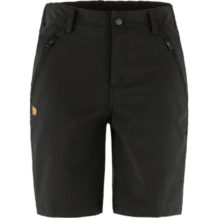 Fjällräven Women's Abisko Trail Stretch Shorts 36 Trousers in Black | Size: 8