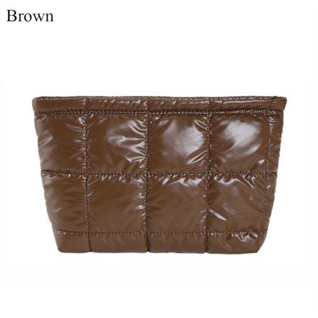 Quilting Clutches Handväska BRUN