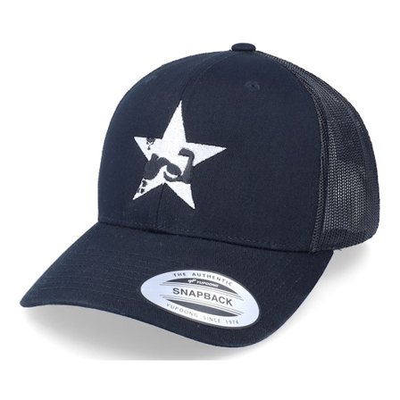 Berzerk - Black trucker Czapka Z Daszkiem - Star Muscle Black Trucker @ Hatstore