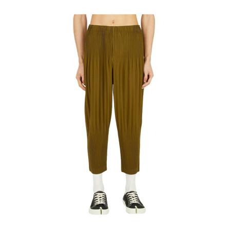 Issey Miyake Tapered Broek , Groen , Heren , Maat: L