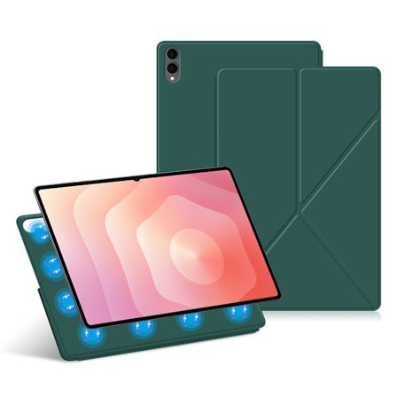 SAM Galaxy Tab S11 - 11 tommer Tablet Cover, Støtte Cover, Grøn