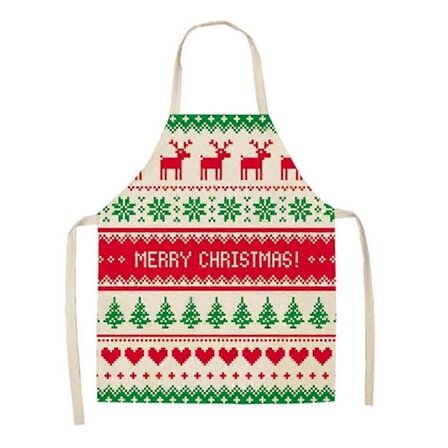 Juleforklæde Dameforklæde Køkken Herre Forklæde Cafe Køkkenforklæde Dameforklæde