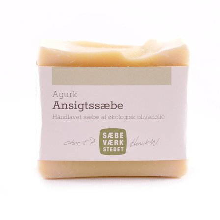 SÆBEVÆRKSTEDET Ansigtssæbe med Agurk, Skincare, Renseprodukter, Rens & Vask