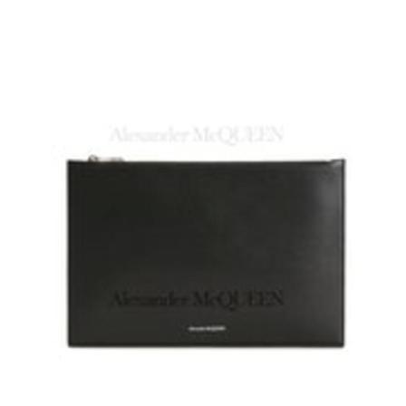 Alexander McQueen Tas , Zwart , Heren , Maat: ONE Size Aktetassen
