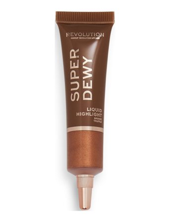 Revolution Beauty London Revolution Superdewy Liquid Highlighter Bronze Truffle - Brown - 15 ml