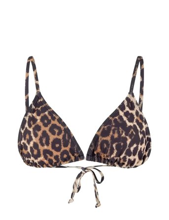 Becksöndergaard Leopa Bella Bikini Top - Brown - XL