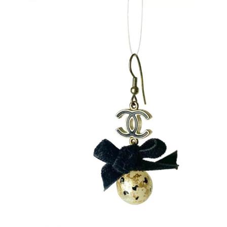 Chanel Vintage, Pre-owned Metal chanel-jewelry Geel, unisex, Maat:ONE Size