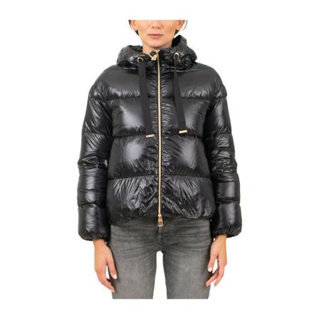 Herno, Down Jackets Zwart, Dames, Maat:M