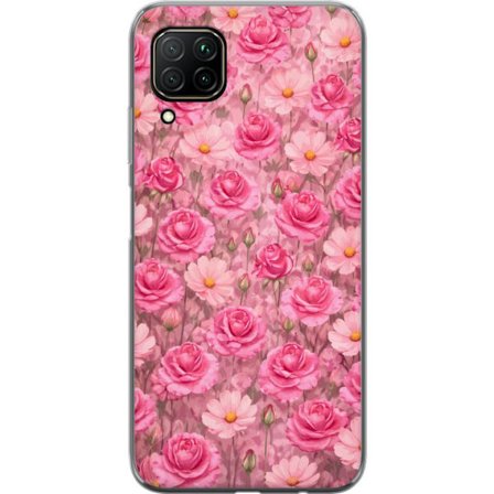 Yhteensopiva Puhelinkuori Huawei P40 lite Petal Reverie Blush Rose