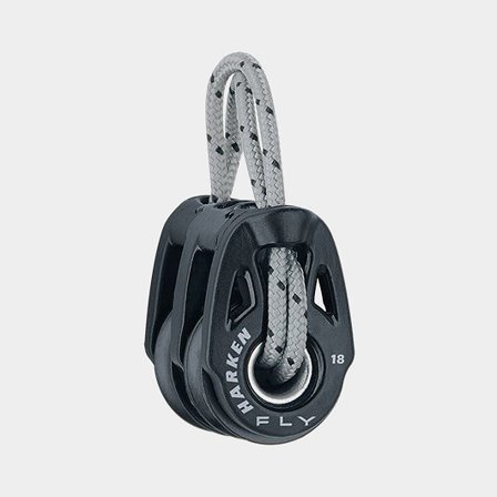 Harken 18mm Fly Soft-Attach Double Block (2158)