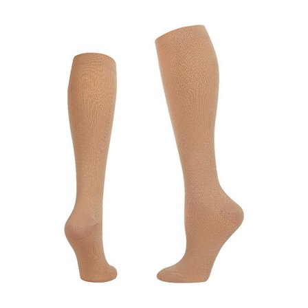 3 par kompressionsstrumpor i koppar för kvinnor och män Cirkulation 15-20 mmHg är bäst för användning hela dagen L hudfärg