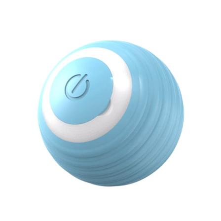 Hundeleker Elektrisk Valp Ball Leker Morsom Auto Rolling Ball blue